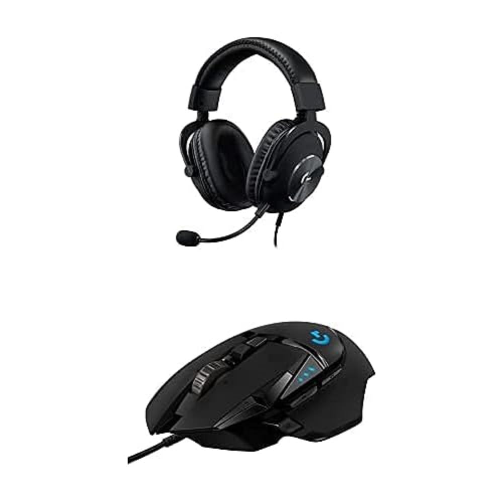 ماوس الألعاب السلكي عالي الأداء Logitech G502 HERO، مستشعر HERO 25K، 25,600 DPI، RGB، أوزان قابلة للتعديل، 11 زرًا قابلًا للبرمجة، ذاكرة مدمجة، PC / Mac