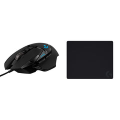 ماوس الألعاب السلكي عالي الأداء Logitech G502 HERO، مستشعر HERO 25K، 25,600 DPI، RGB، أوزان قابلة للتعديل، 11 زرًا قابلًا للبرمجة، ذاكرة مدمجة، PC / Mac