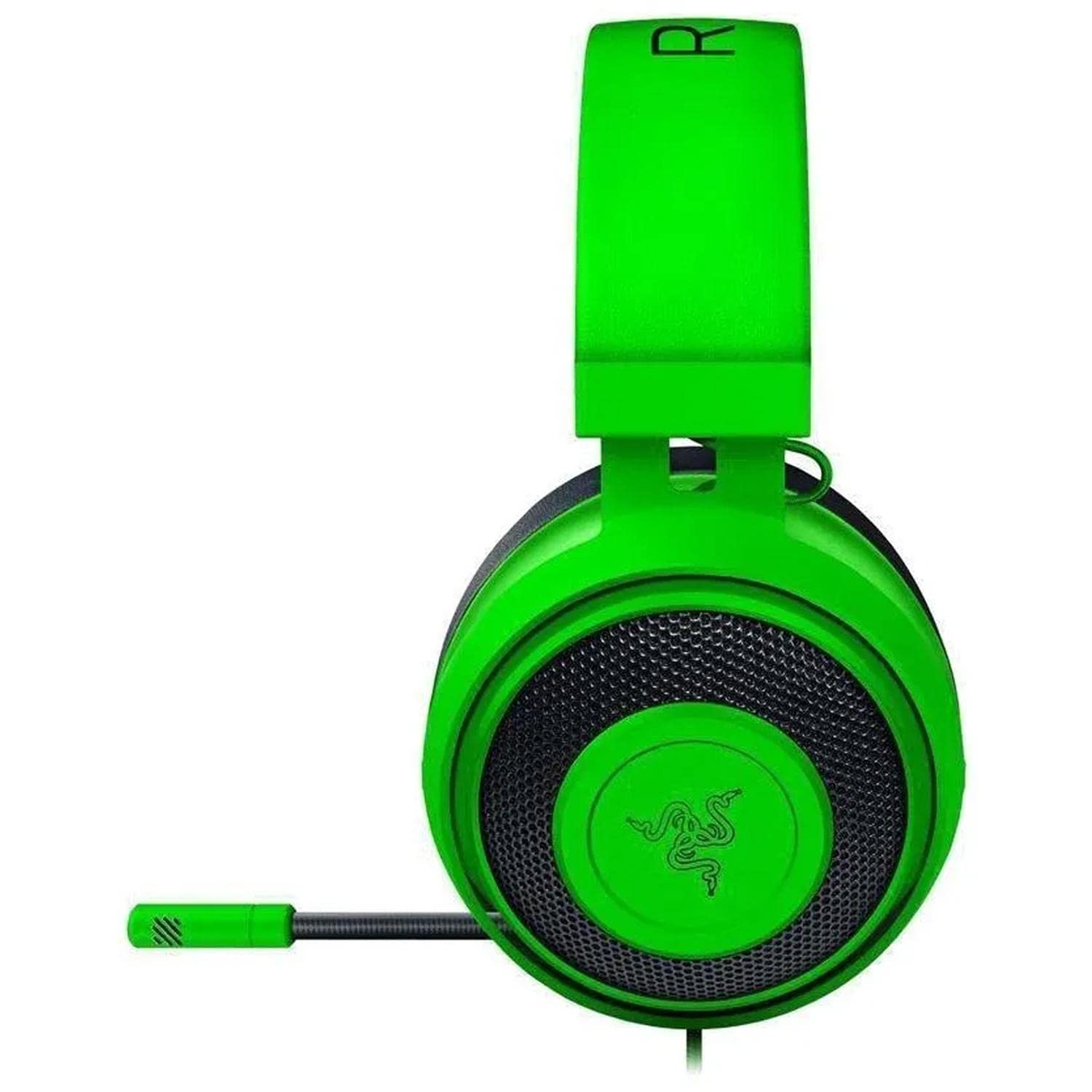 سماعة الألعاب Razer Kraken: إطار ألمنيوم خفيف الوزن - ميكروفون عازل للضوضاء قابل للسحب - للكمبيوتر الشخصي، PS4، PS5، سويتش، Xbox One، Xbox Series X & S، الهاتف المحمول - مقبس سماعة 3.5 مم - أسود/أزرق