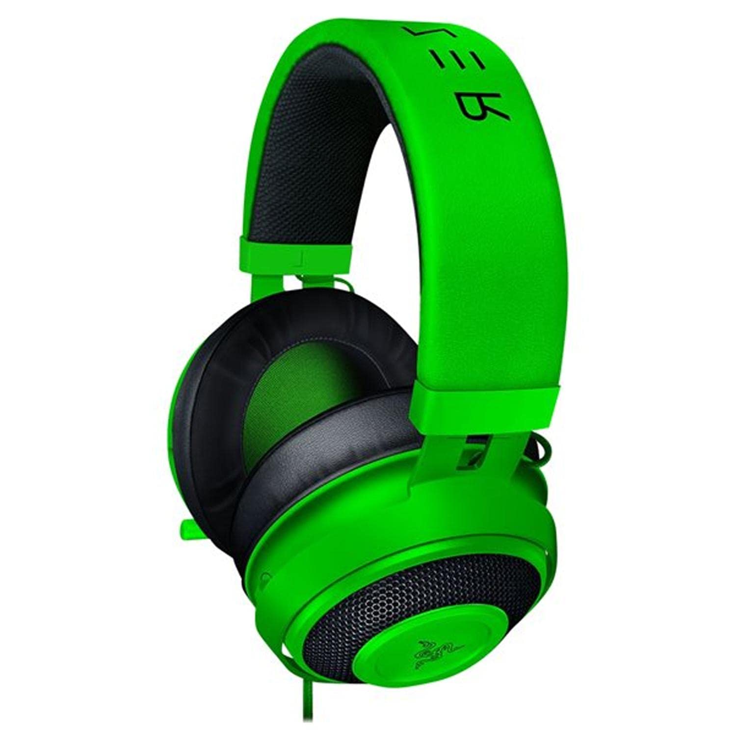 سماعة الألعاب Razer Kraken: إطار ألمنيوم خفيف الوزن - ميكروفون عازل للضوضاء قابل للسحب - للكمبيوتر الشخصي، PS4، PS5، سويتش، Xbox One، Xbox Series X & S، الهاتف المحمول - مقبس سماعة 3.5 مم - أسود/أزرق