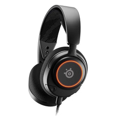 سماعة الألعاب متعددة المنصات SteelSeries New Arctis Nova 3 - صوت Arctis المميز - ميكروفون ClearCast Gen 2 - PC، PS5/PS4، Xbox Series X|S، سويتش، موبايل، أسود